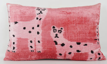 LAWRENCE & PABLO - IKAT SILK/VELVET PILLOWCASE