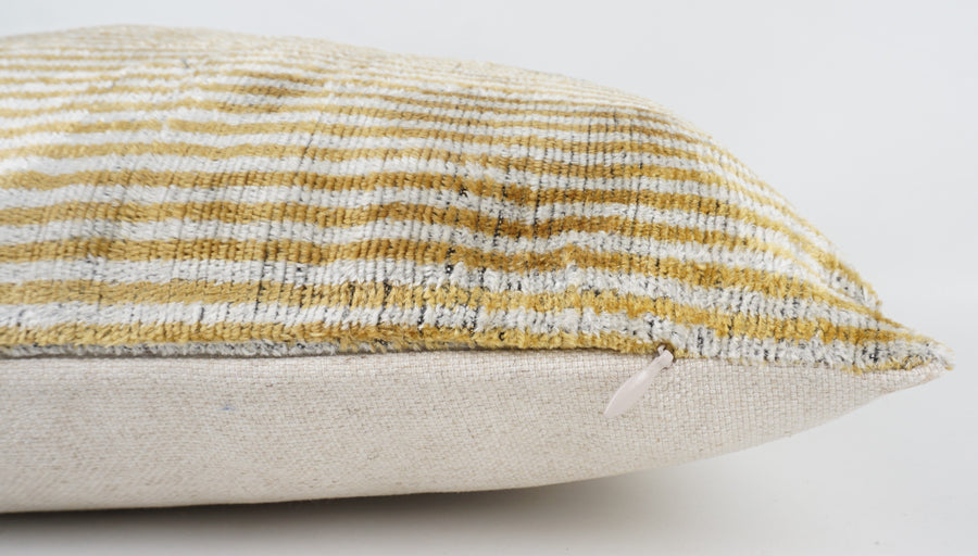 HANDMADE- IKAT SILK/VELVET PILLOWCASE
