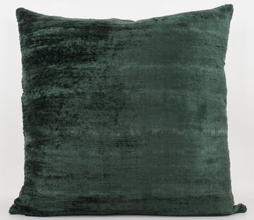 HANDMADE- IKAT SILK/VELVET PILLOWCASE