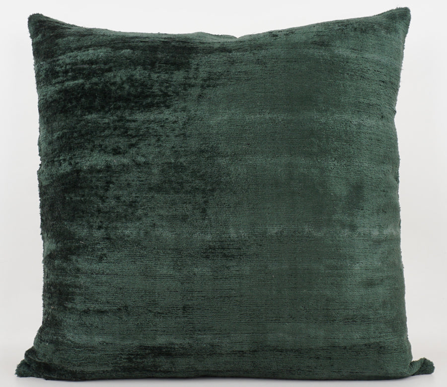 HANDMADE- IKAT SILK/VELVET PILLOWCASE