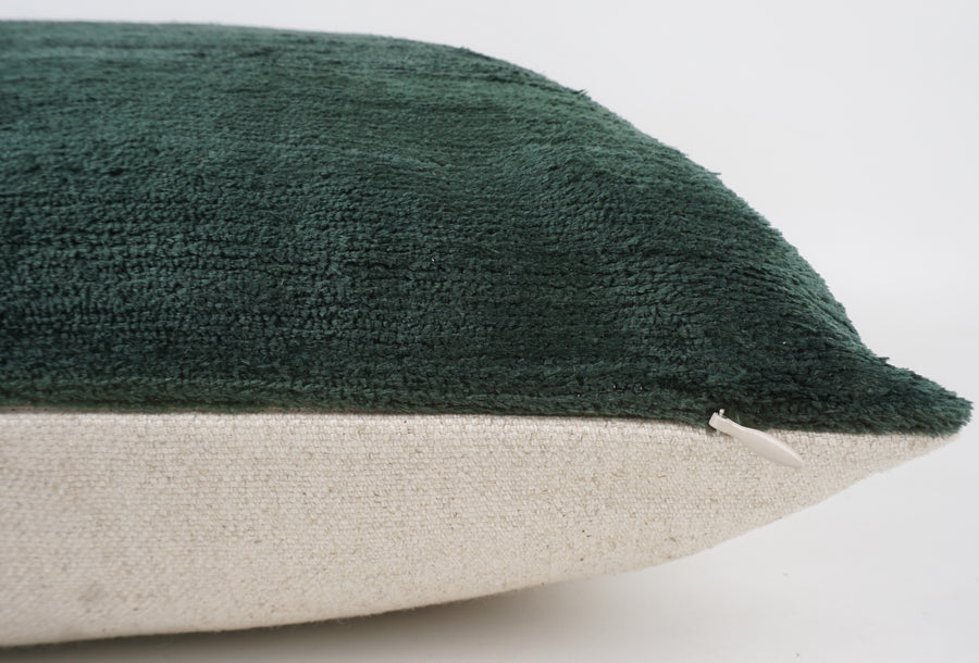 HANDMADE- IKAT SILK/VELVET PILLOWCASE