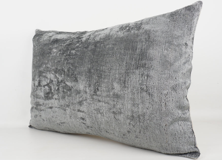 HANDMADE- IKAT SILK/VELVET PILLOWCASE