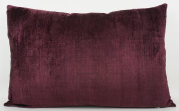HANDMADE- IKAT SILK/VELVET PILLOWCASE