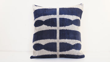 HANDMADE IKAT VELVET PILLOWCASE