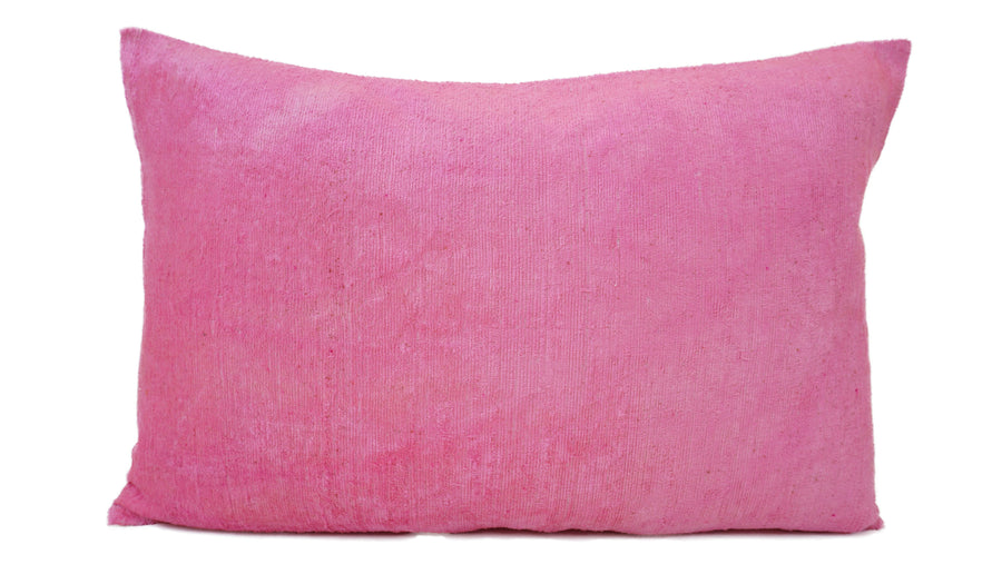 LIGHT ORCID - IKAT SILK/VELVET PILLOWCASE