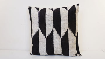 HANDMADE IKAT VELVET PILLOWCASE