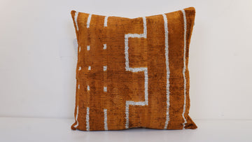 HANDMADE IKAT VELVET PILLOWCASE