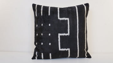 HANDMADE IKAT VELVET PILLOWCASE