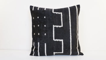 HANDMADE IKAT VELVET PILLOWCASE