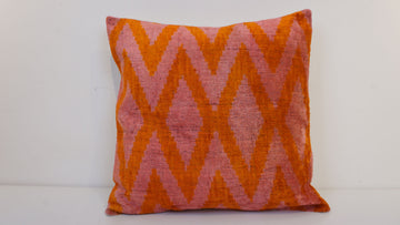 HANDMADE IKAT VELVET PILLOWCASE