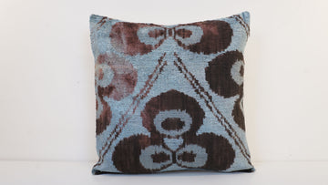 HANDMADE IKAT VELVET PILLOWCASE