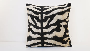 HANDMADE IKAT VELVET PILLOWCASE