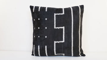 HANDMADE IKAT VELVET PILLOWCASE