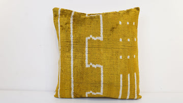 HANDMADE IKAT VELVET PILLOWCASE