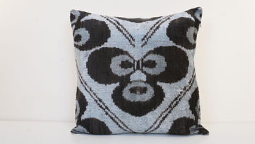 HANDMADE IKAT VELVET PILLOWCASE