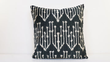 HANDMADE IKAT VELVET PILLOWCASE