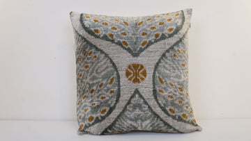 HANDMADE IKAT VELVET PILLOWCASE