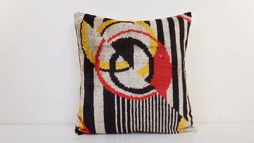 HANDMADE IKAT VELVET PILLOWCASE