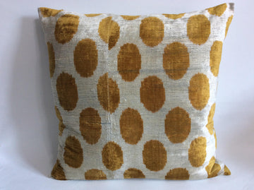 İkat Velvet Pillow Cover, 20'' x 20'' , İkat Velvet Square Pillow,