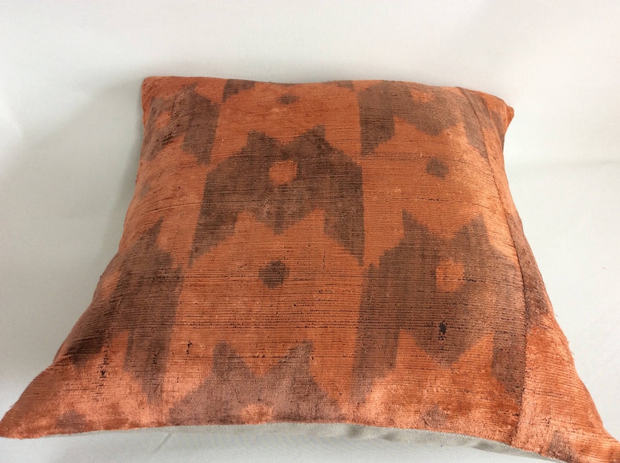 İkat Velvet Pillow Cover, 20'' x 20'' , İkat Velvet Square Pillow,