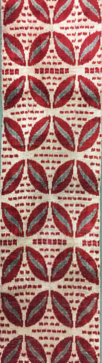 Handmade Silk Ikat Velvet Fabric,Decorative Fabric