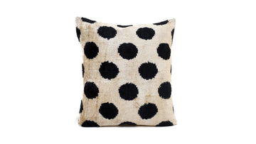 Ikat Velvet Pillow Case -  16'' x 16