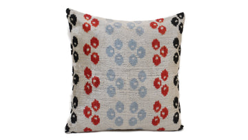 Ikat Velvet Pillow - 16'' x 16''  Pillow Cover