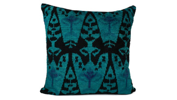 İkat Velvet Pillow Cover, 20'' x 20'' , İkat Velvet Square Pillow,