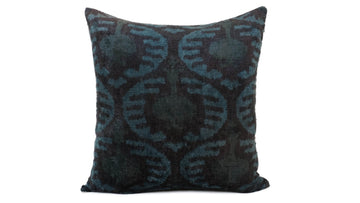 İkat Velvet Pillow Cover, 20'' x 20'' , İkat Velvet Square Pillow,