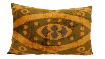 Ikat Pillow Case -  16'' x 24'' Decorative Pillows For Couch Sofa Pillows Lumbar Pillow Decorative Cushion Modern Pillow Cover