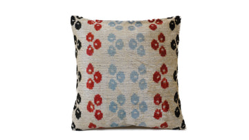 Ikat Velvet Pillow - 16'' x 16''  Pillow Cover