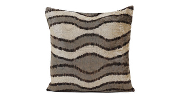 Ikat Velvet Pillow - 16'' x 16''  Pillow Cover