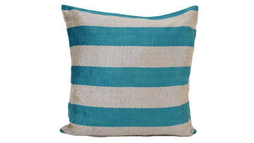 İkat Velvet Pillow Cover, 20'' x 20'' , Decorative Pillow, Handmade Silk Pillow,İkat Square Pillow, Shipping with Fedex 1-3 days