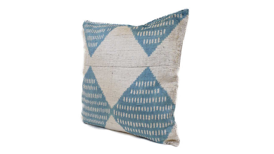 Ikat Velvet Pillow - 16'' x 16''  Pillow Cover