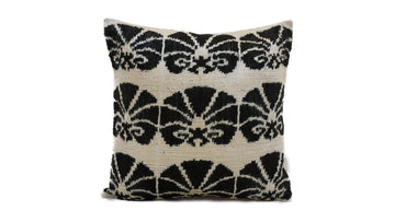 Ikat Velvet Pillow - 16'' x 16''  Pillow Cover