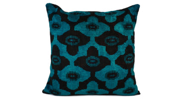 İkat Velvet Pillow Cover, 20'' x 20'' , İkat Velvet Square Pillow,
