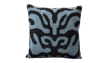 Ikat Velvet Pillow Case -  16'' x 16