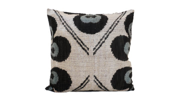 Ikat Velvet Pillow Case -  16'' x 16