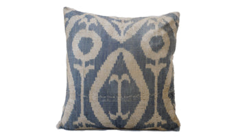 Ikat Velvet Pillow Case -  16'' x 16