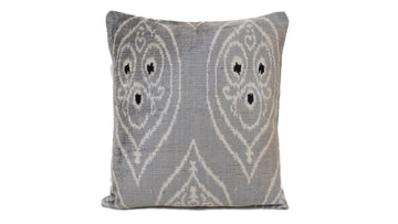 Ikat Velvet Pillow Case -  16'' x 16