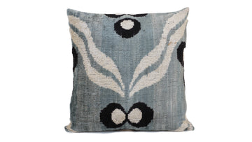 Ikat Velvet Pillow Case -  16'' x 16