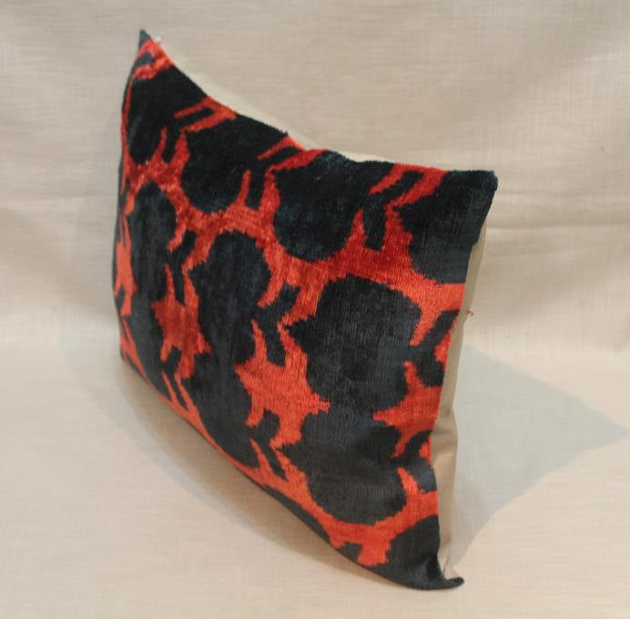 Ikat Pillow Case -  14'' x 20'' Decorative Pillows For Couch Sofa Pillows Lumbar Pillow Decorative Cushion Modern Pillow Cover