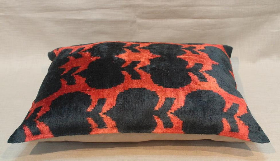 Ikat Pillow Case -  14'' x 20'' Decorative Pillows For Couch Sofa Pillows Lumbar Pillow Decorative Cushion Modern Pillow Cover