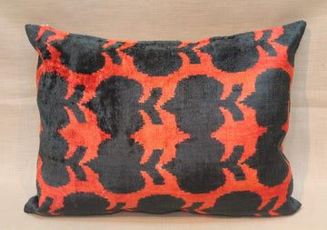 Ikat Pillow Case -  14'' x 20'' Decorative Pillows For Couch Sofa Pillows Lumbar Pillow Decorative Cushion Modern Pillow Cover